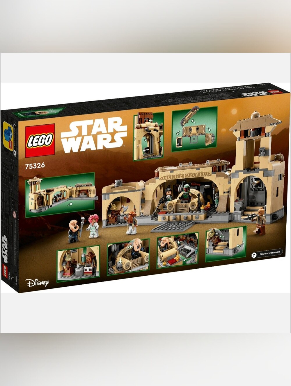 The LEGO Star Wars Boba Fett's Throne Room set (75326) - Picture 2 of 6